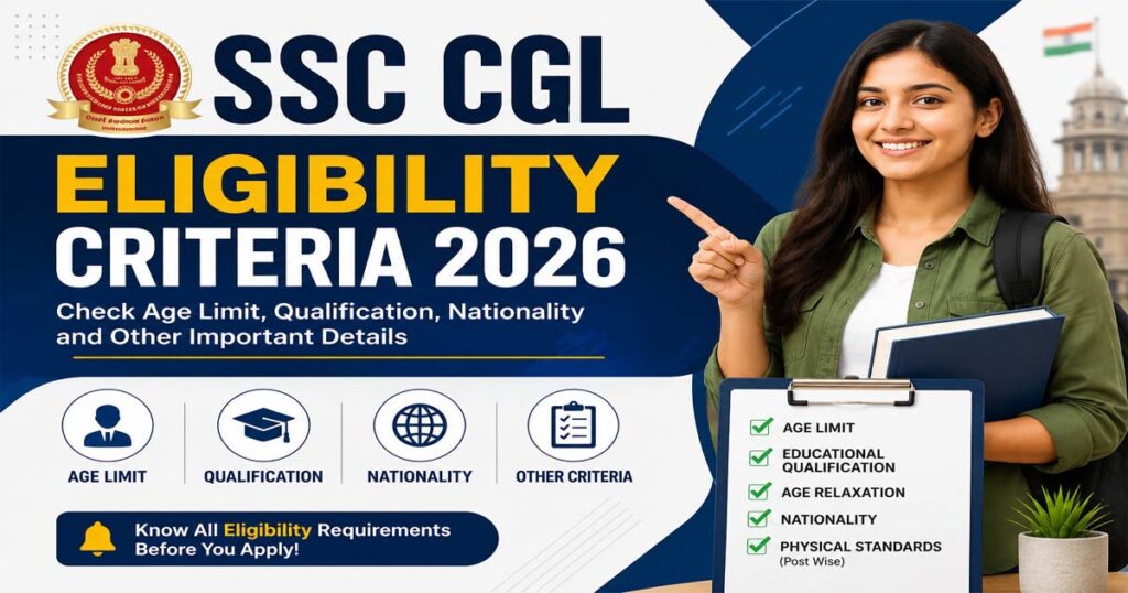 SSC CGL Eligibility Criteria 2026